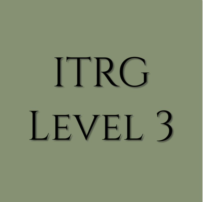 ITRG Level 3 women’s trauma recovery group focused on reclaiming identity and stepping into post-traumatic growth